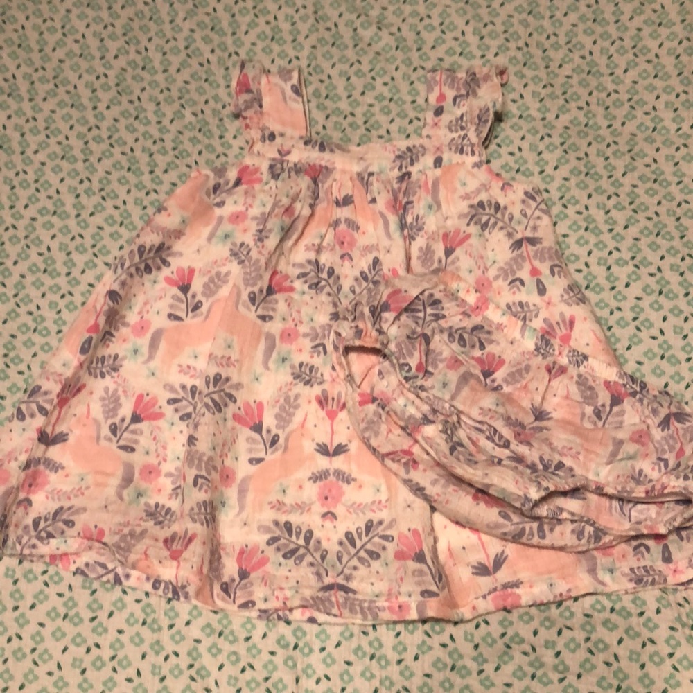 GORGEOUS angel dear brand dress and diaper cover